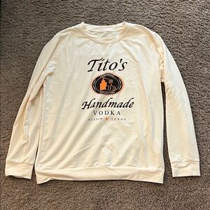 Tito's Handmade Vodka Cream Sweatshirt